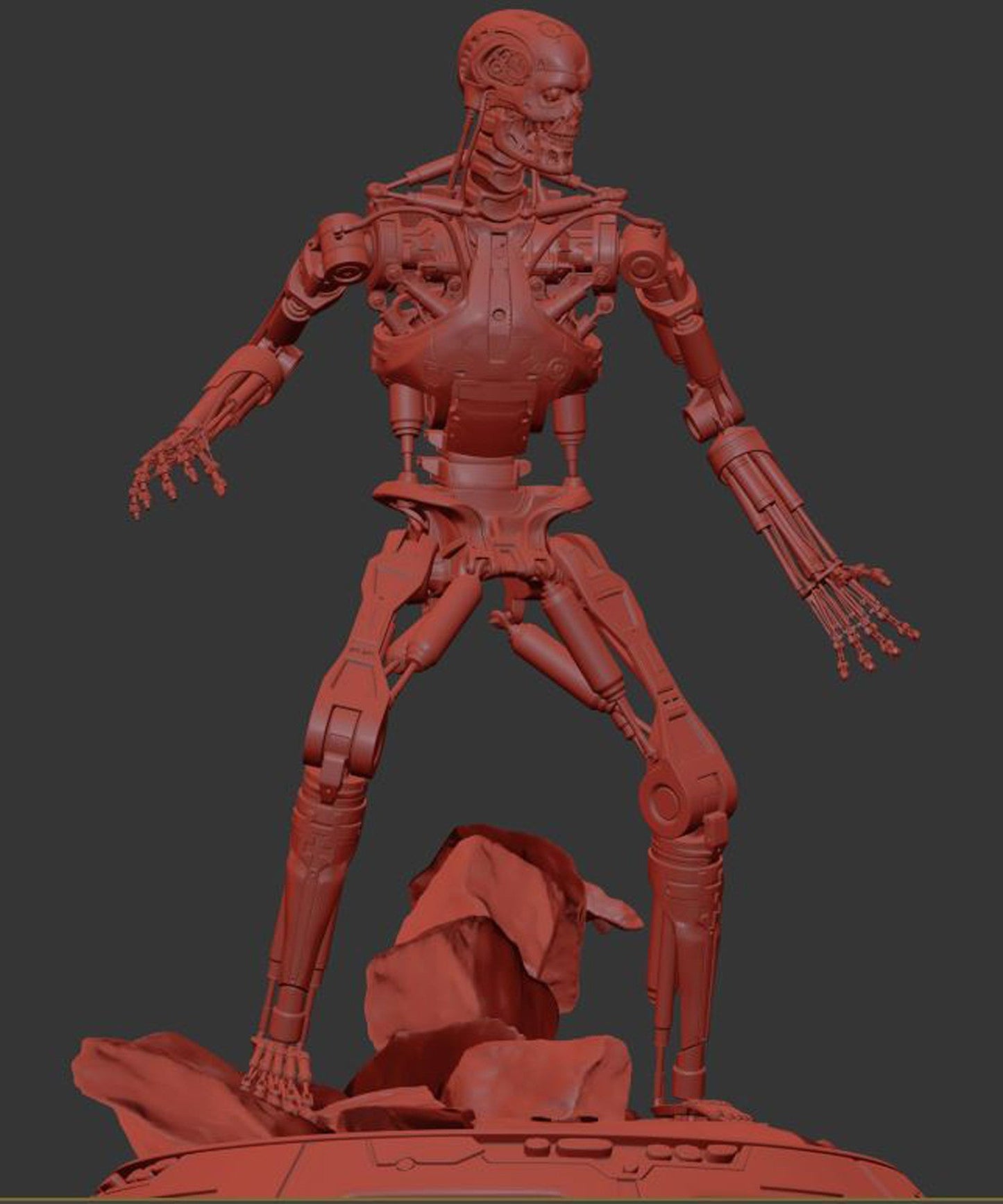 0508 Terminator - T-800 Endoskeleton - STL 3D Print Files
