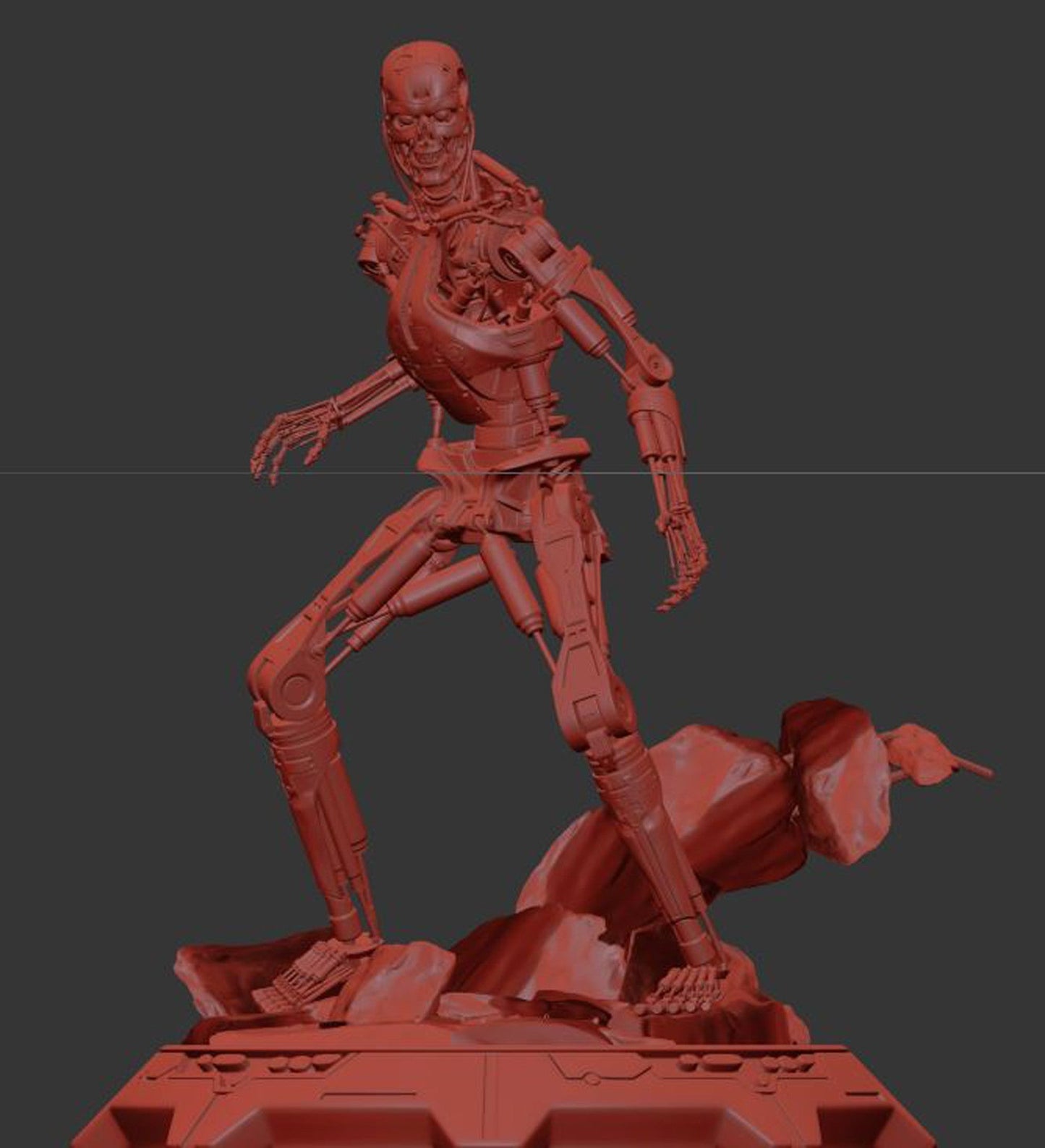 0508 Terminator - T-800 Endoskeleton - STL 3D Print Files