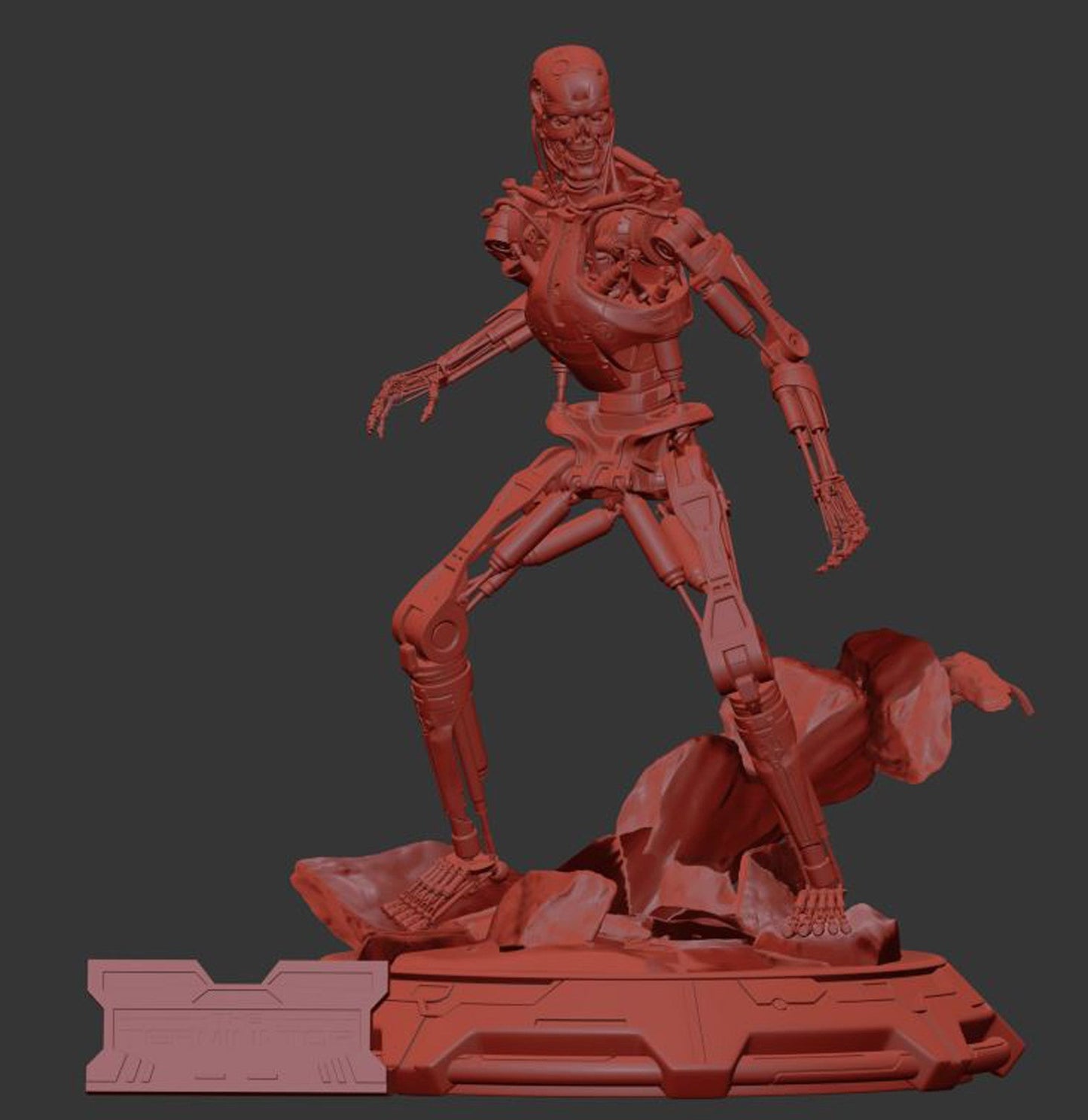 0508 Terminator - T-800 Endoskeleton - STL 3D Print Files