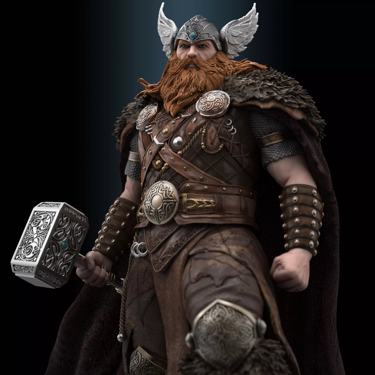 1102 Viking Thor - STL 3D Print Files
