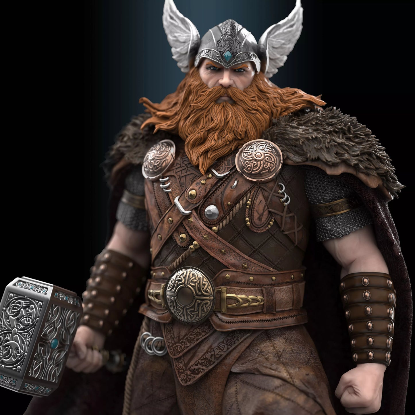 1102 Viking Thor - STL 3D Print Files