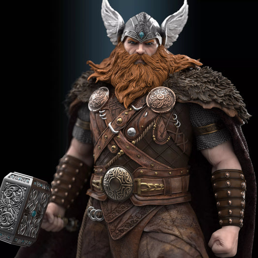 1102 Viking Thor - STL 3D Print Files