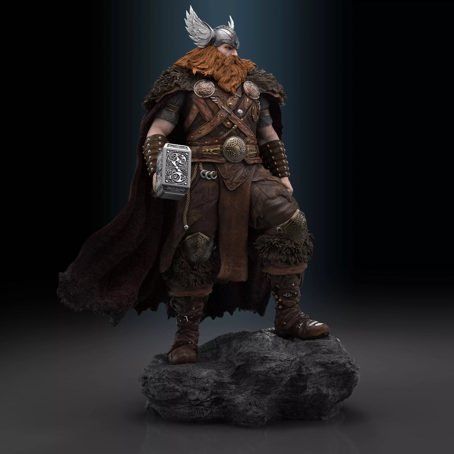 1102 Viking Thor - STL 3D Print Files