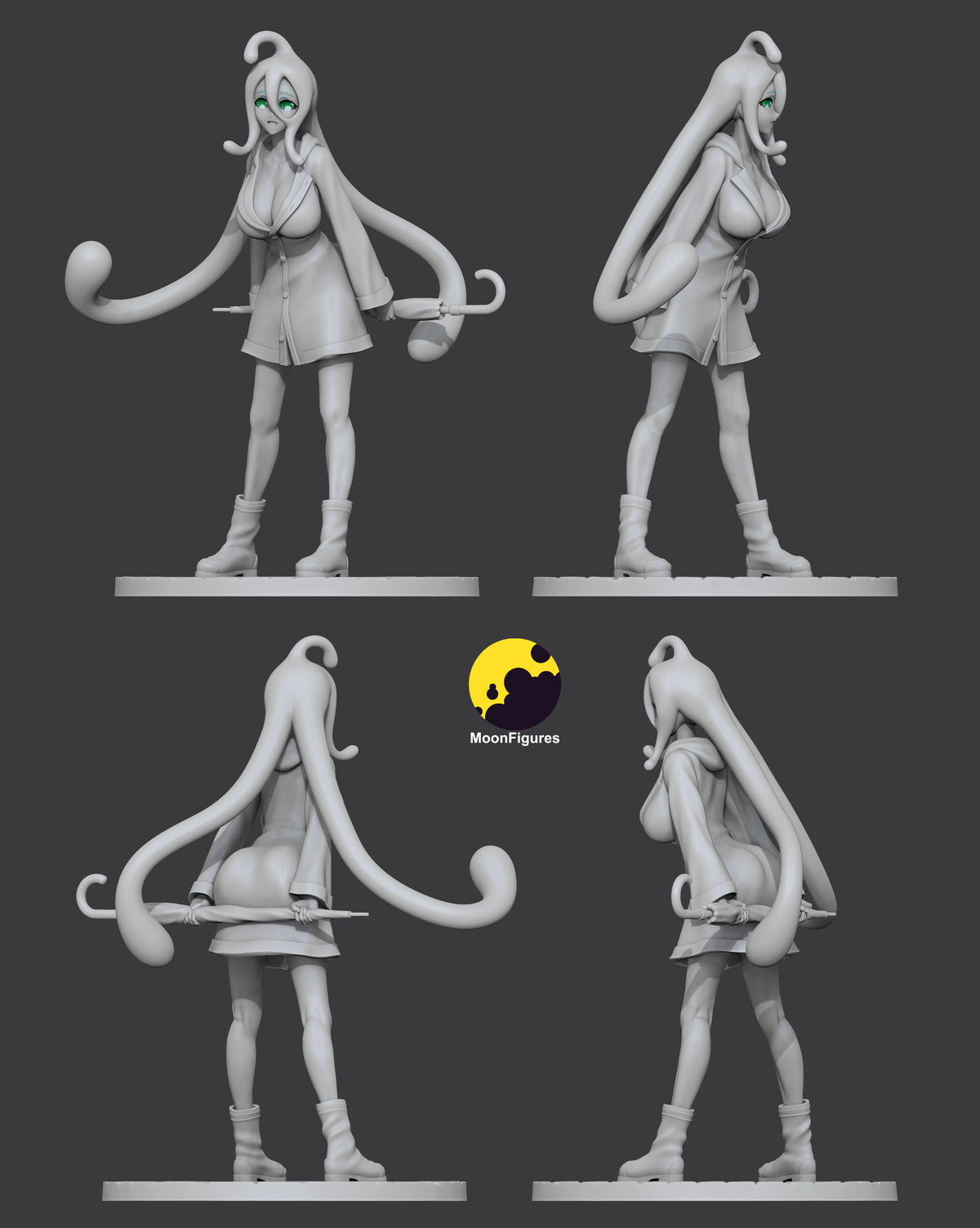 2098 Suu_Monster Musume - STL 3D Print Files