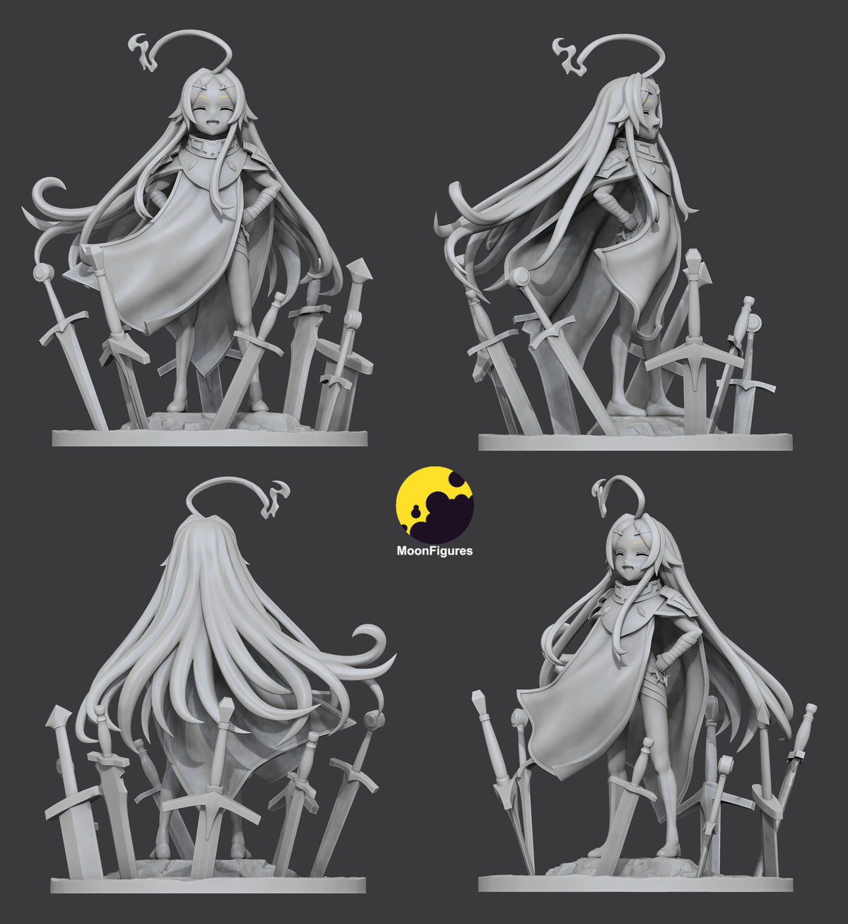 2103 Teoritta_Sentenced to Be a Hero - STL 3D Print Files