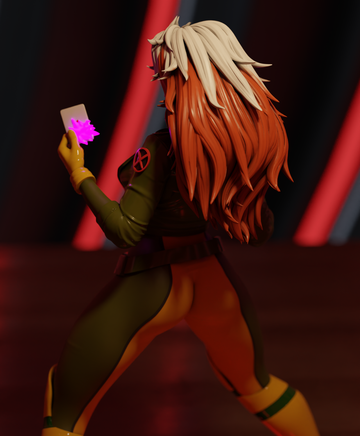 0529 Rogue 90 NSFW - X-men (1425) - STL 3D Print Files