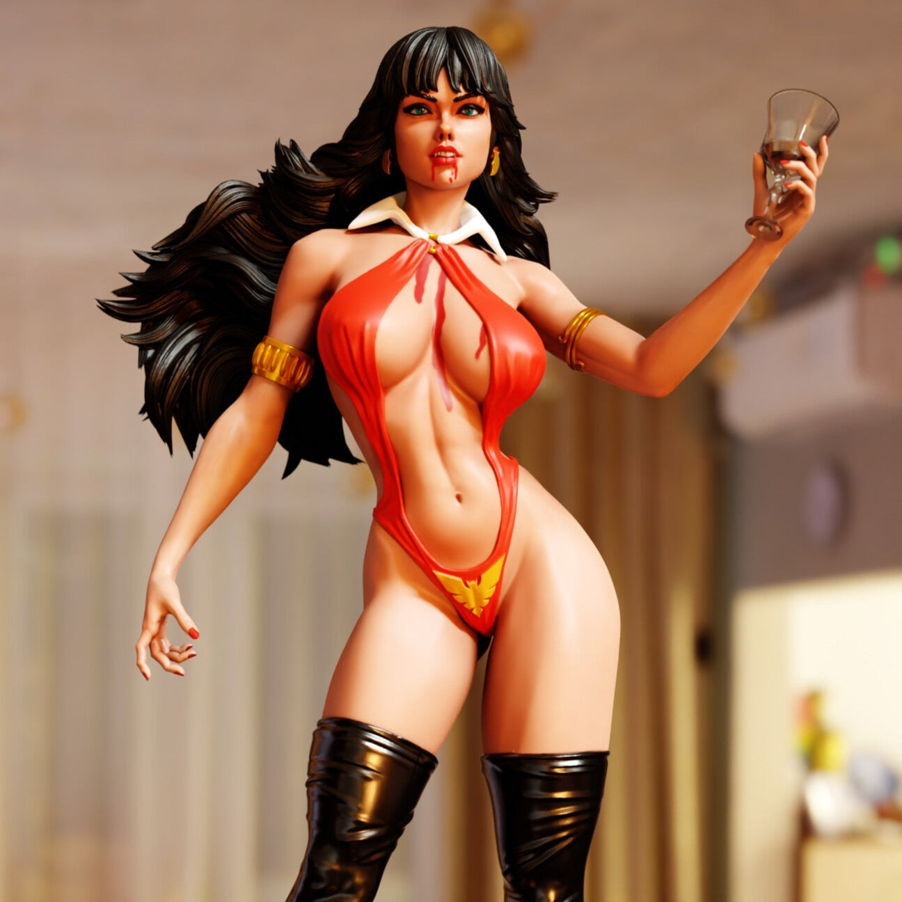 0520 Vampirella - STL 3D Print Files
