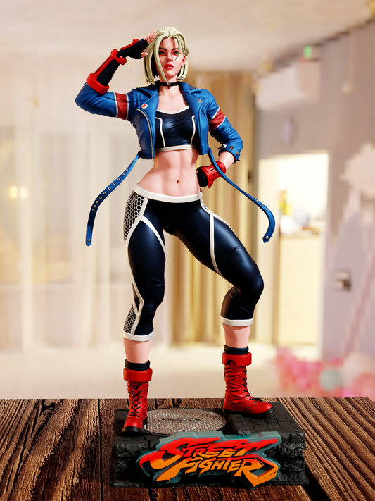 0483 Cammy - Street Fighter 6 (1301) - STL 3D Print Files