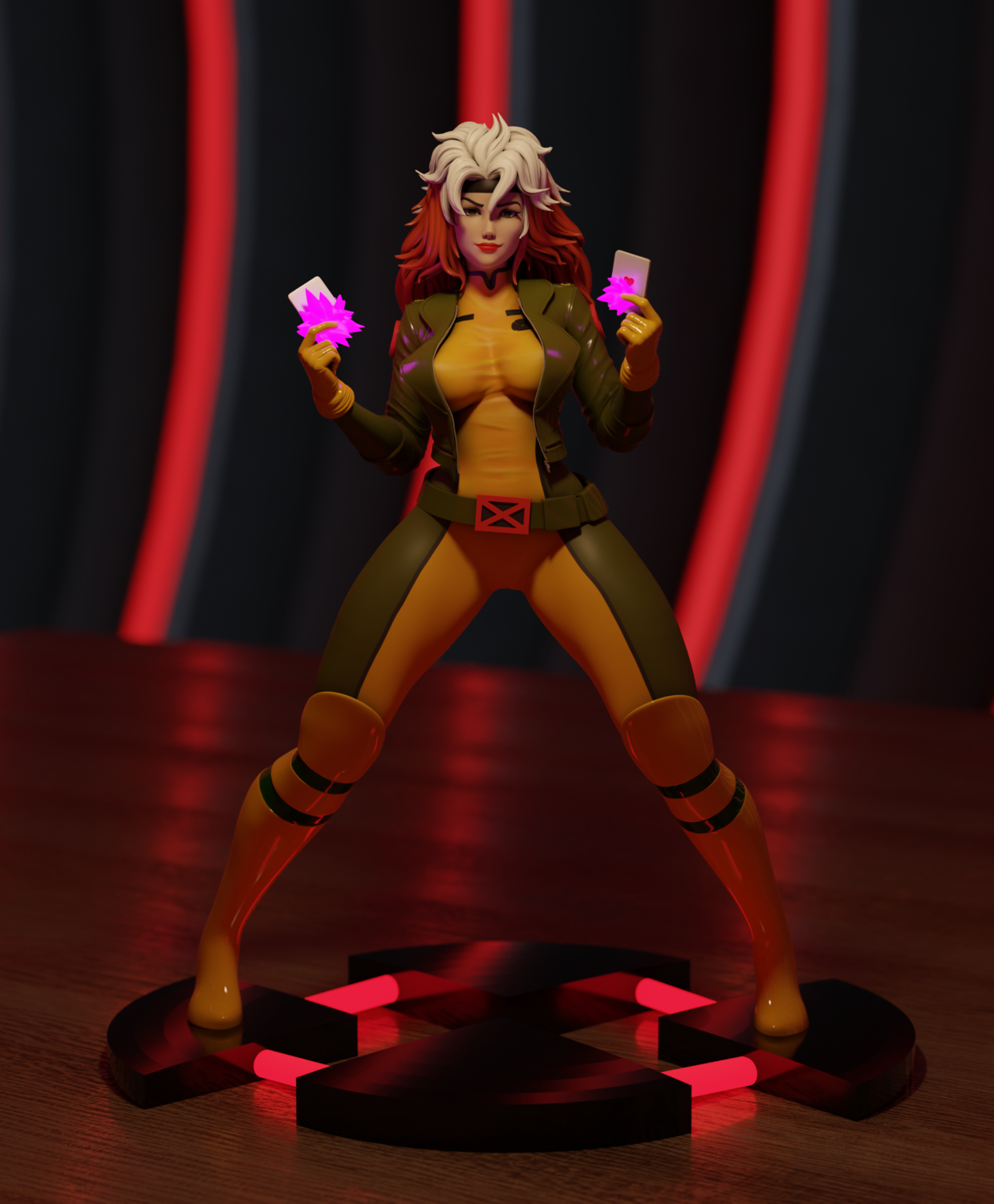 0529 Rogue 90 NSFW - X-men (1425) - STL 3D Print Files