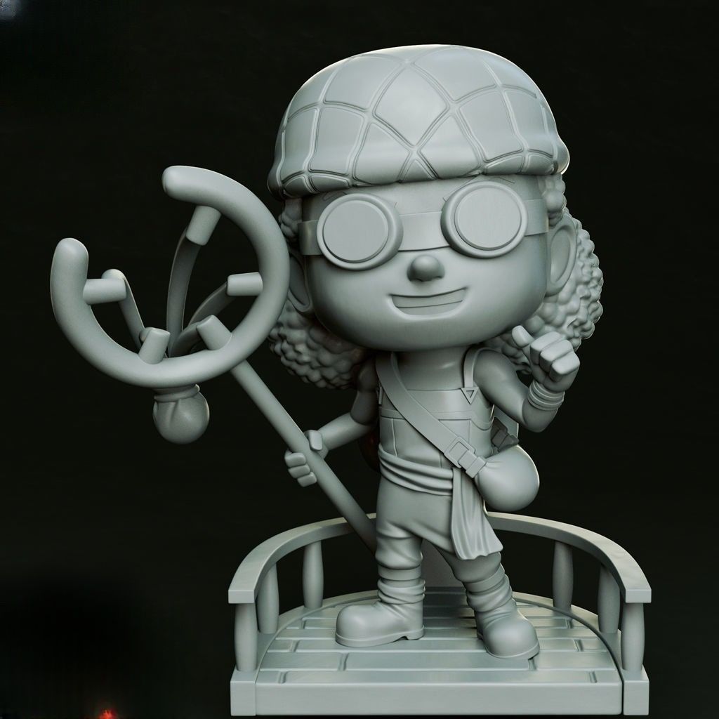 0093 Usopp - STL 3D Print Files