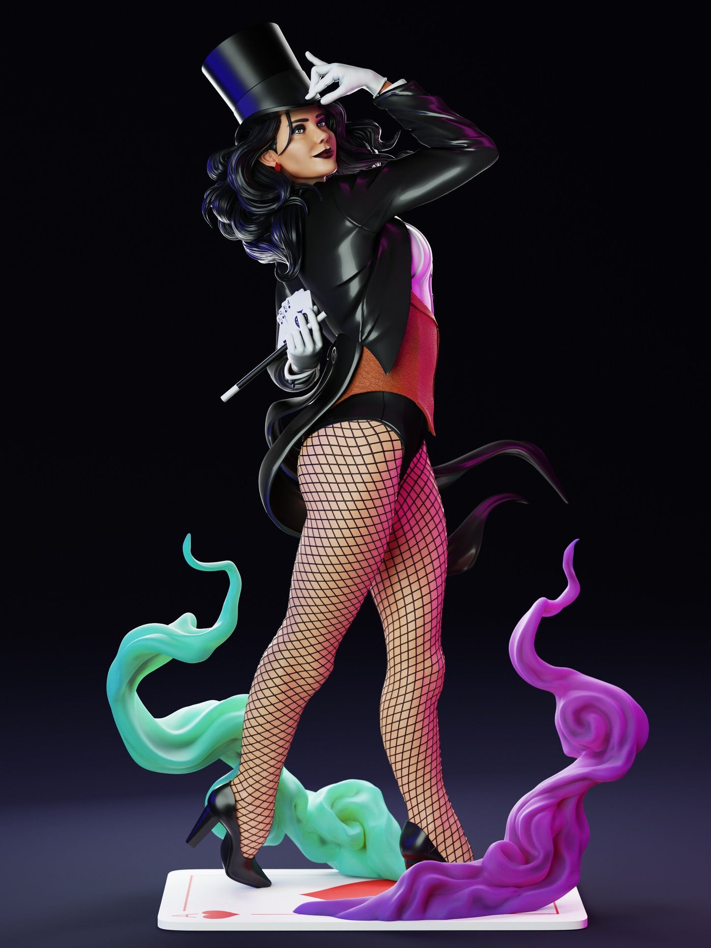 0715 Zatanna Zatara - DC Comics (1395) - STL 3D Print Files
