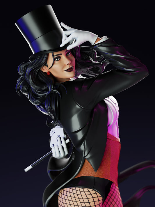 0715 Zatanna Zatara - DC Comics (1395) - STL 3D Print Files