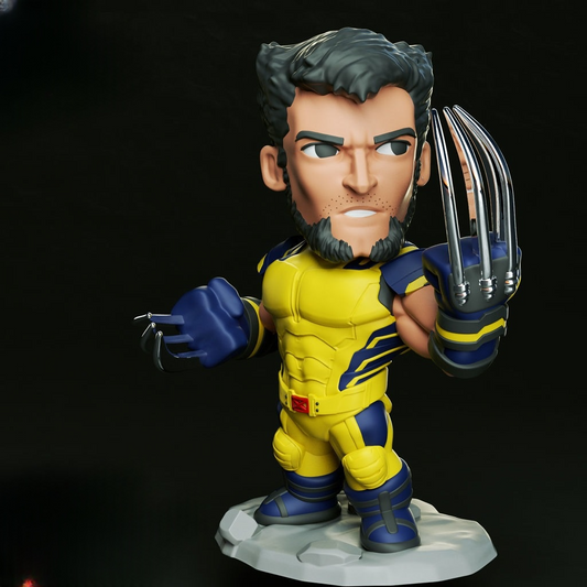 0082 Wolverine Hugh Jackman - STL 3D Print Files