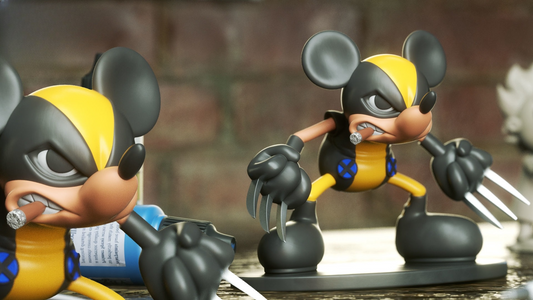 0005 Wolverine Mickey - STL 3D Print Files