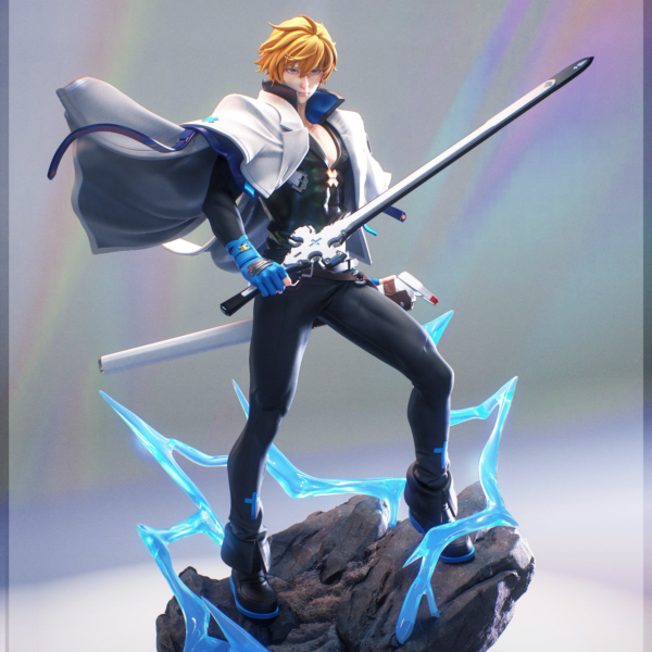 1932 Ky Kiske_Guilty Gear - STL 3D Print Files