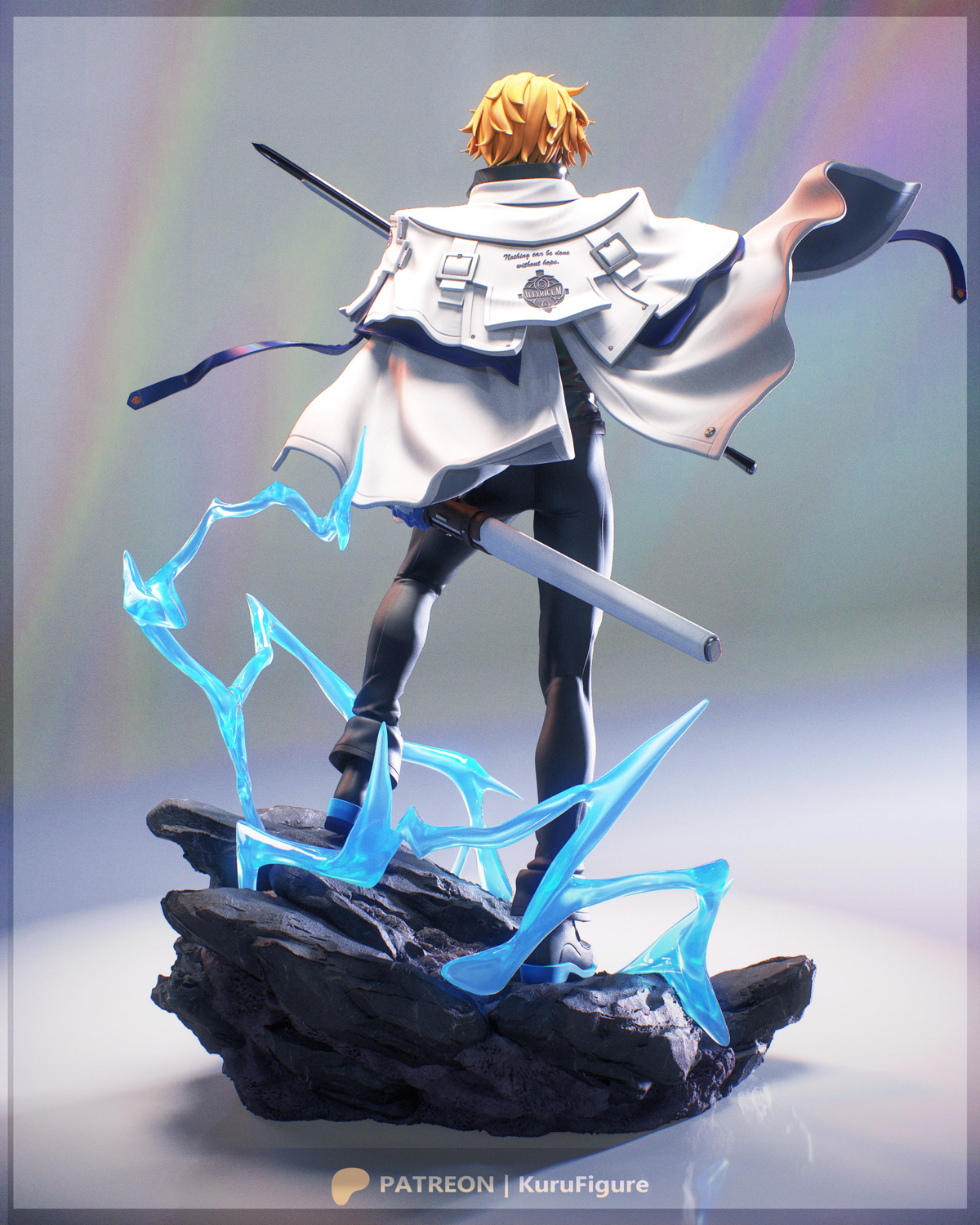1932 Ky Kiske_Guilty Gear - STL 3D Print Files