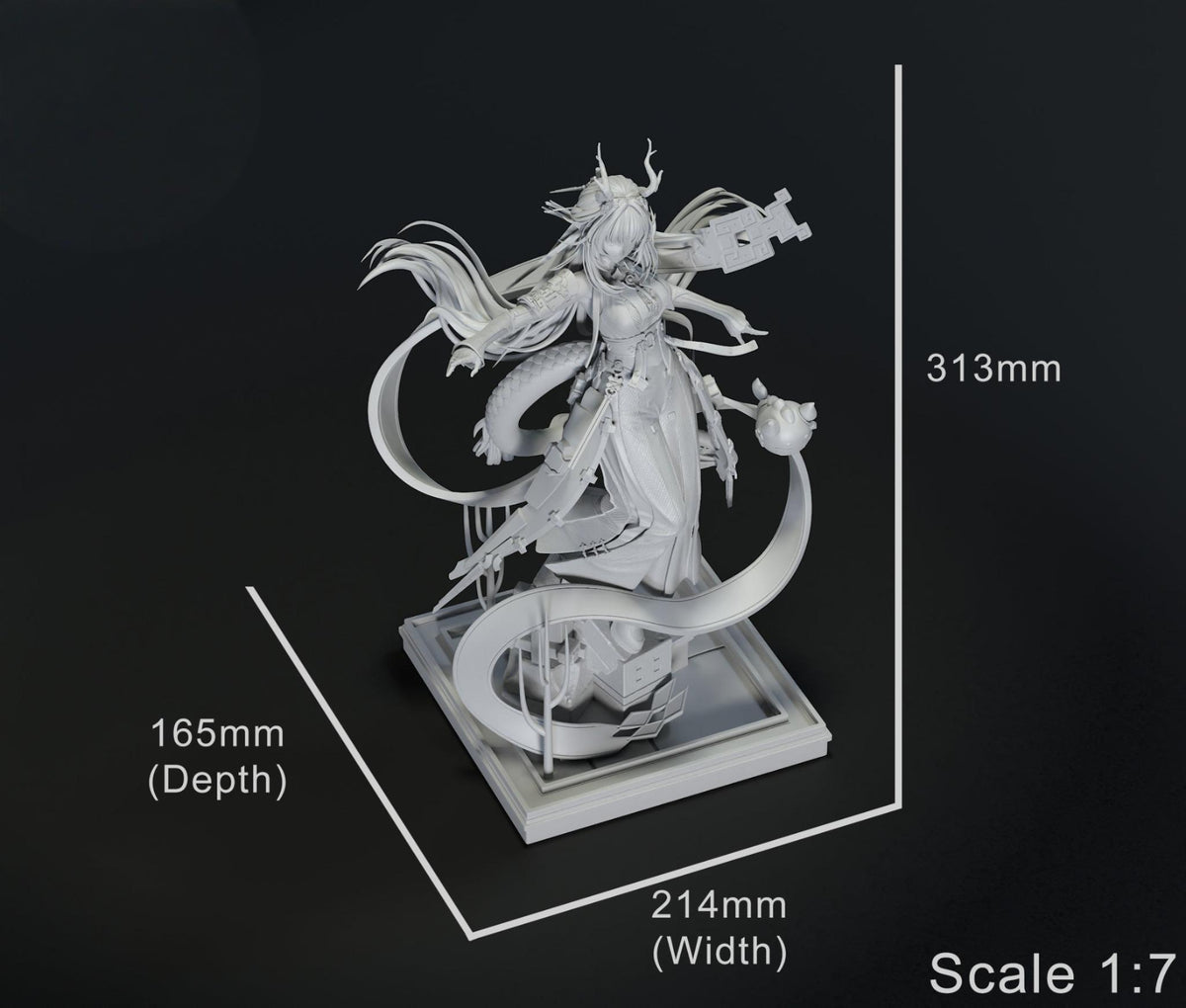 1839 ZhuangFangyi_Arknights Endfield - STL 3D Print Files