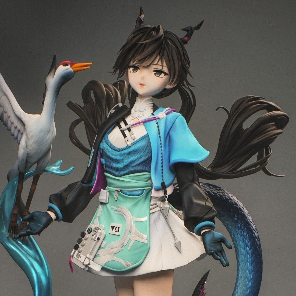1686 Chen Qianyu_Arknights Endfield - STL 3D Print Files