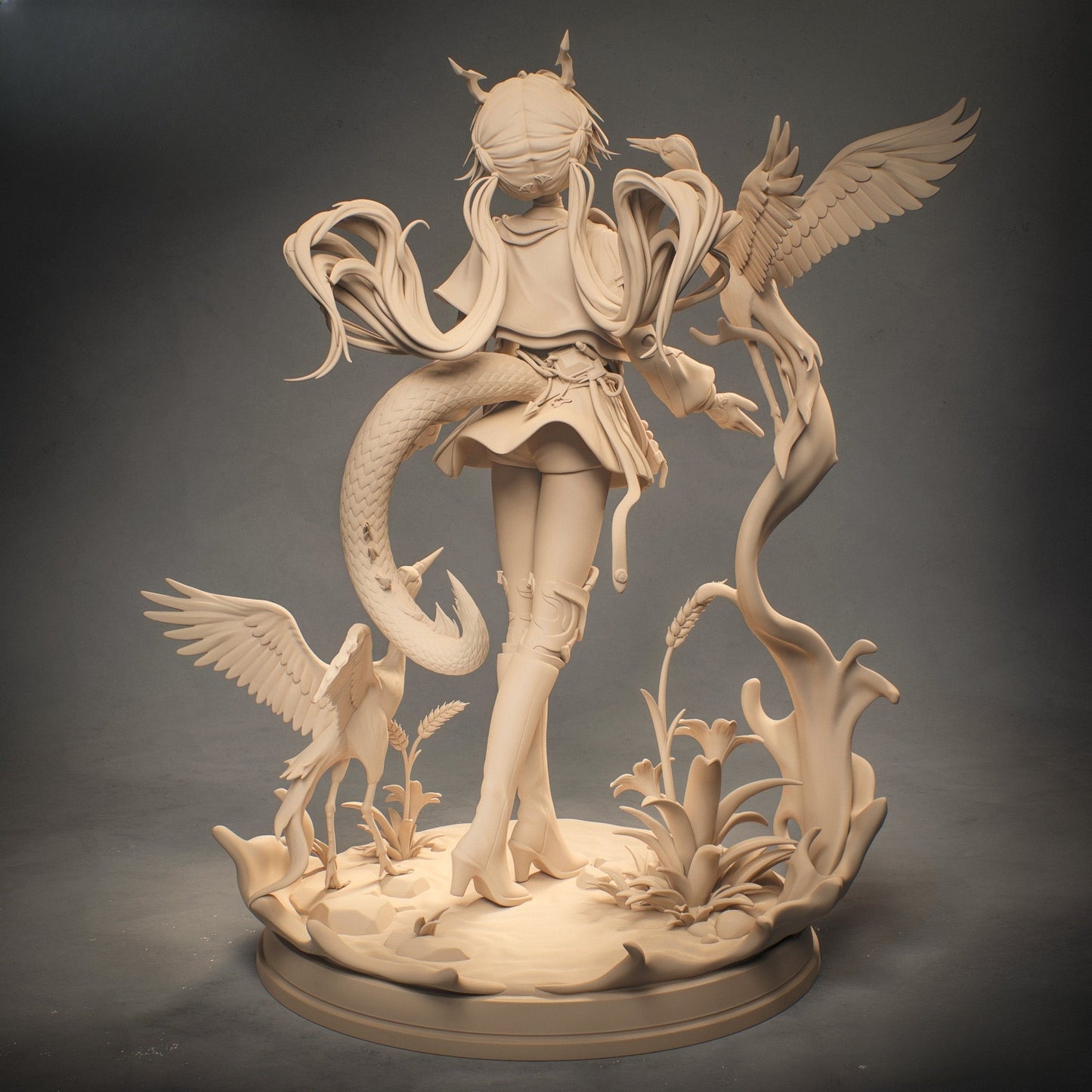 1686 Chen Qianyu_Arknights Endfield - STL 3D Print Files