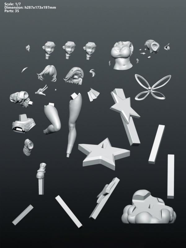 1783 Anis Star_Goddess of Victory Nikke - STL 3D Print Files