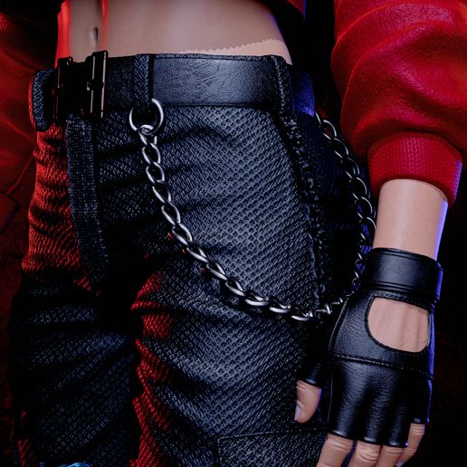 1723 Claire Redfield_Resident Evil 2 - STL 3D Print Files