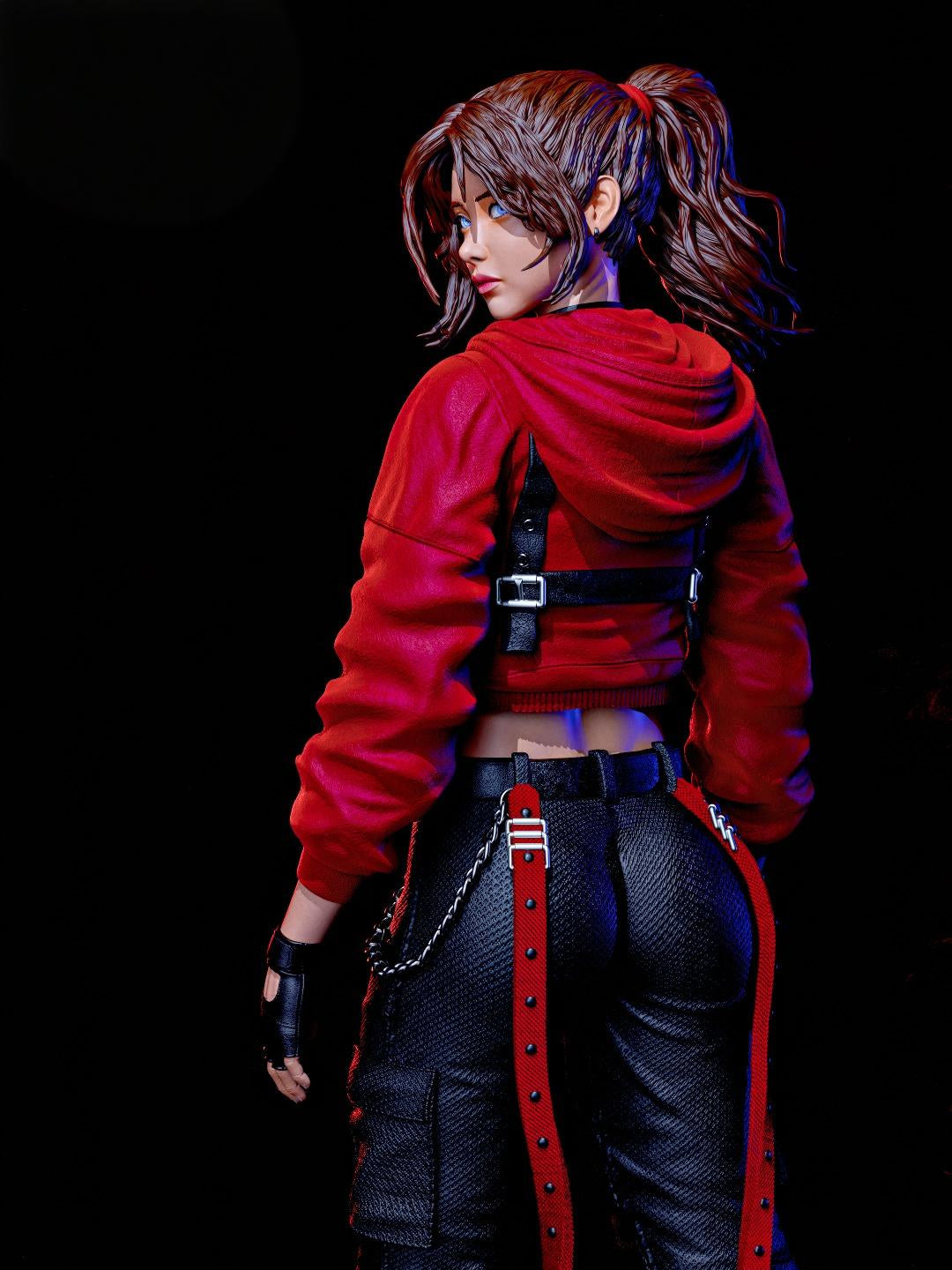 1723 Claire Redfield_Resident Evil 2 - STL 3D Print Files