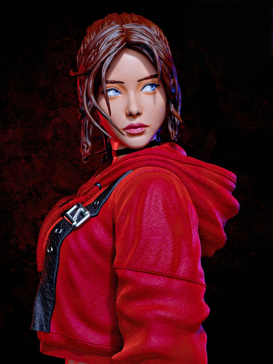 1723 Claire Redfield_Resident Evil 2 - STL 3D Print Files