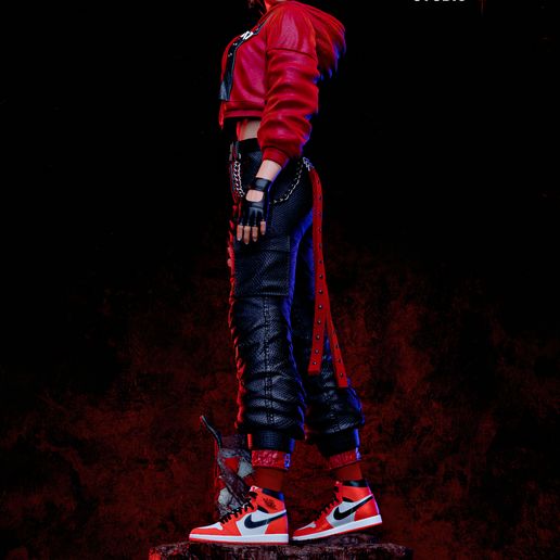 1723 Claire Redfield_Resident Evil 2 - STL 3D Print Files
