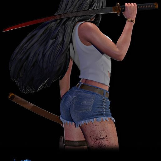 1645 Yui Mikuno - STL 3D Print Files
