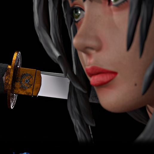 1645 Yui Mikuno - STL 3D Print Files