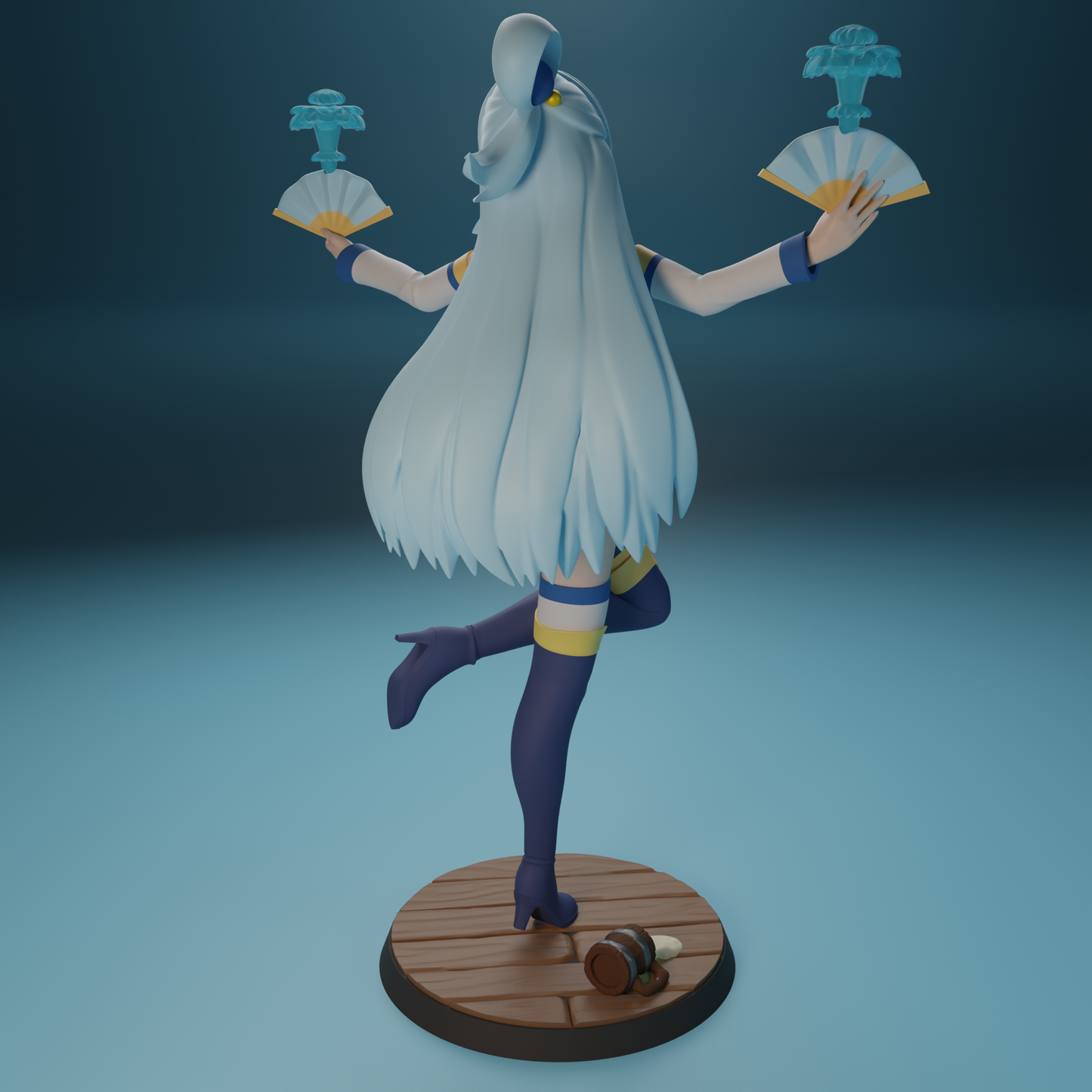 0276 Aqua_from_Konosuba - STL 3D Print Files