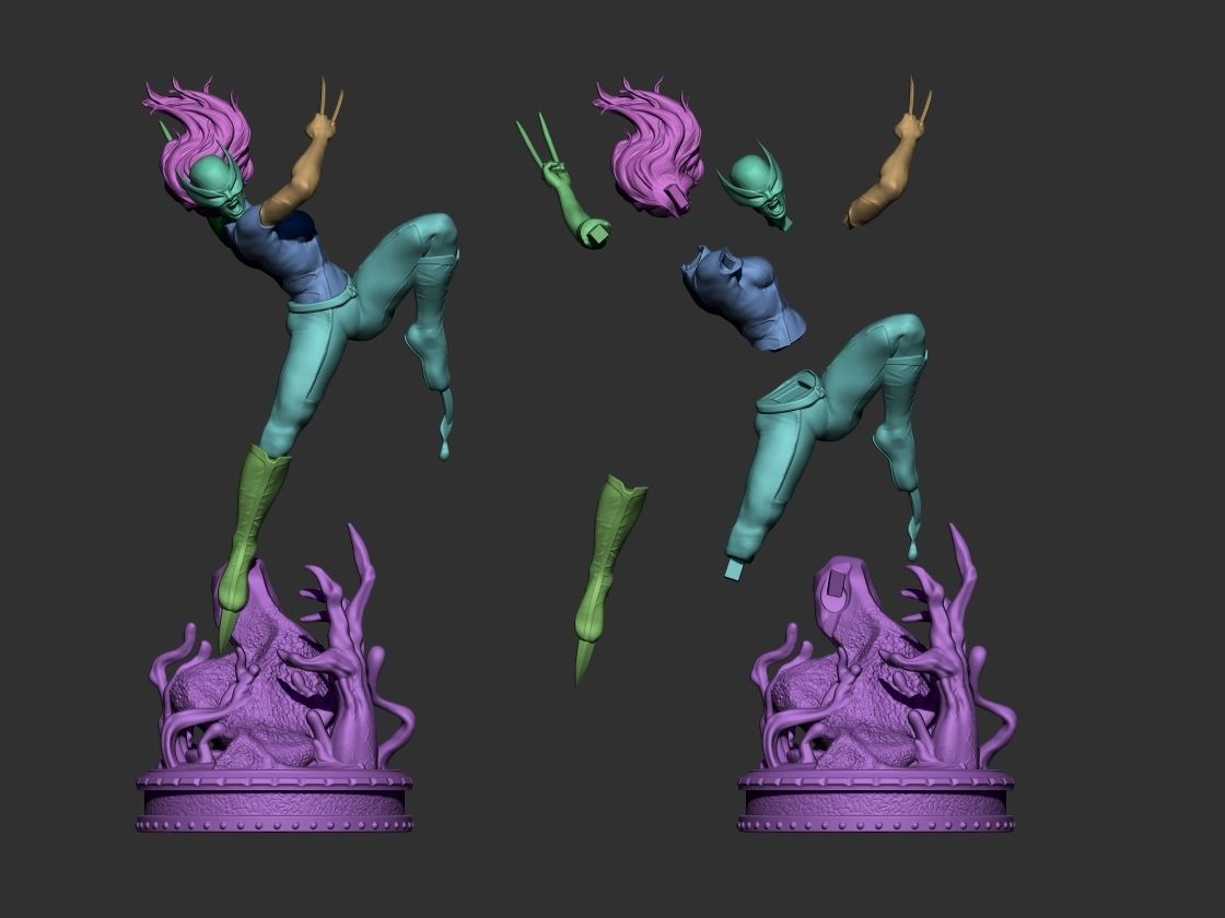 0489 X-23 - X-men (1370) - STL 3D Print Files