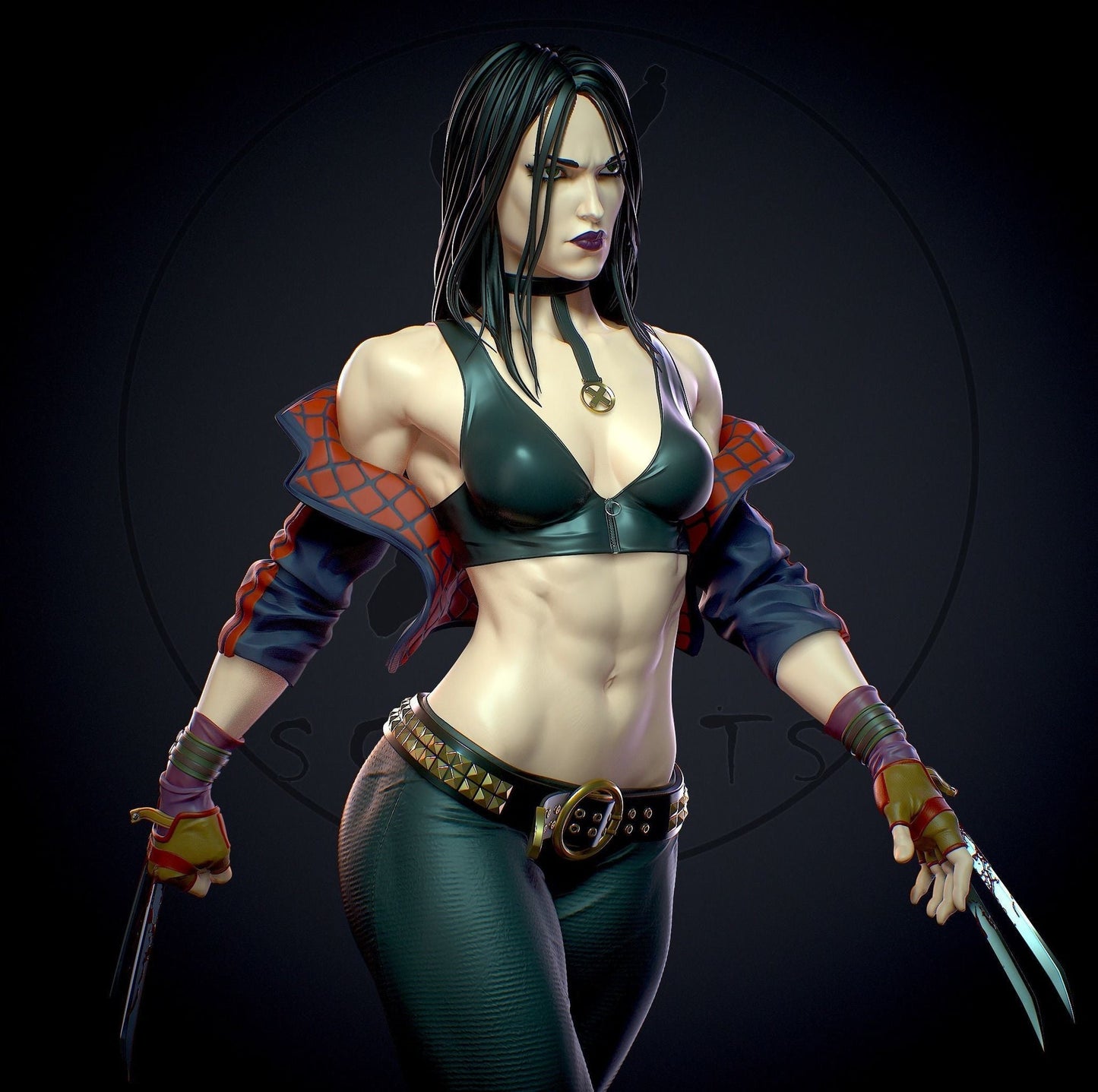 0982 X-23 NSFW - X-men (1260) - STL 3D Print Files