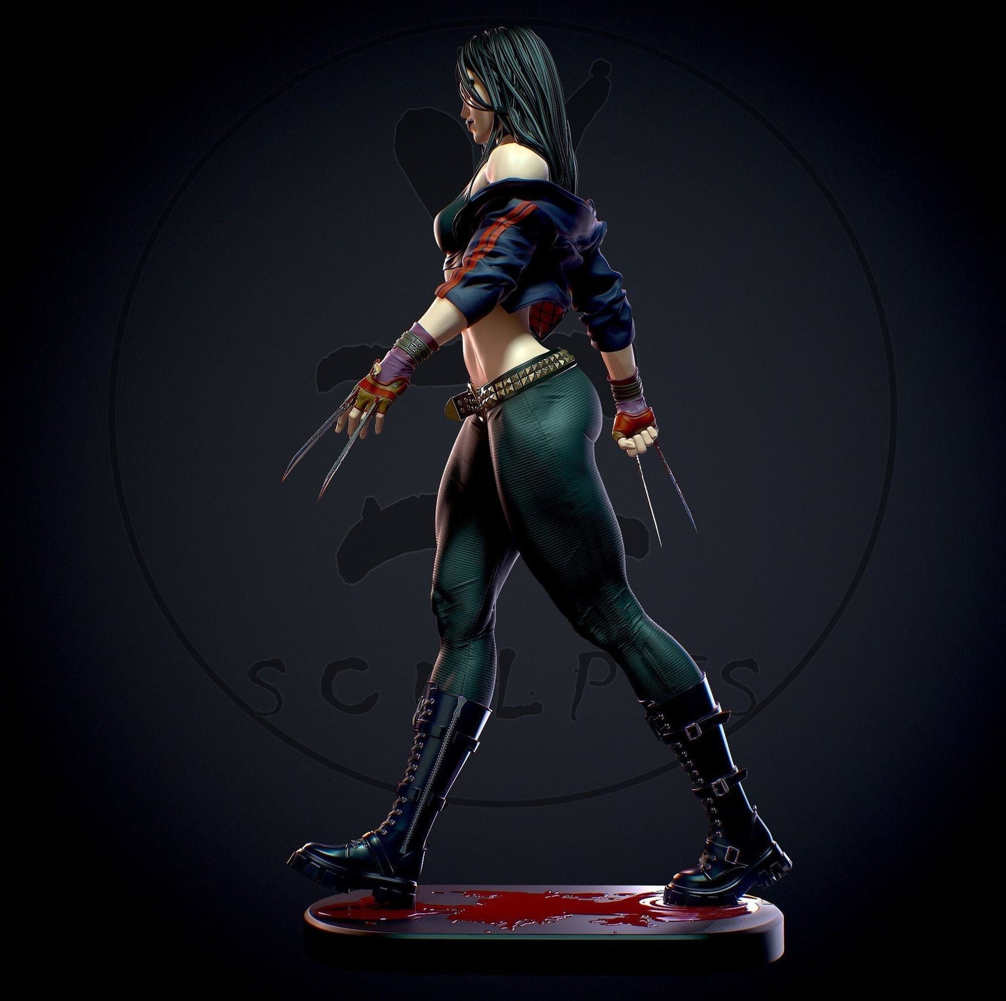 0982 X-23 NSFW - X-men (1260) - STL 3D Print Files