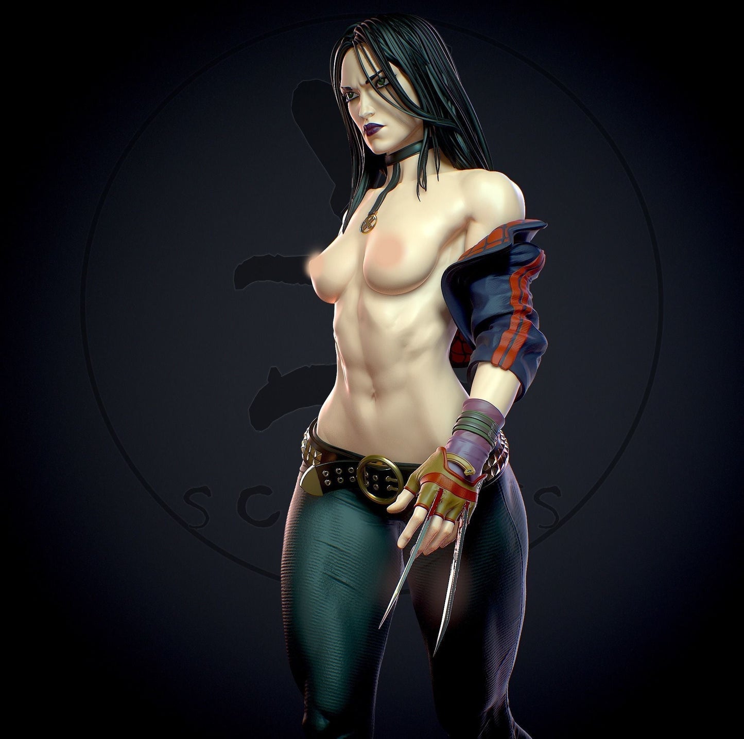 0982 X-23 NSFW - X-men (1260) - STL 3D Print Files