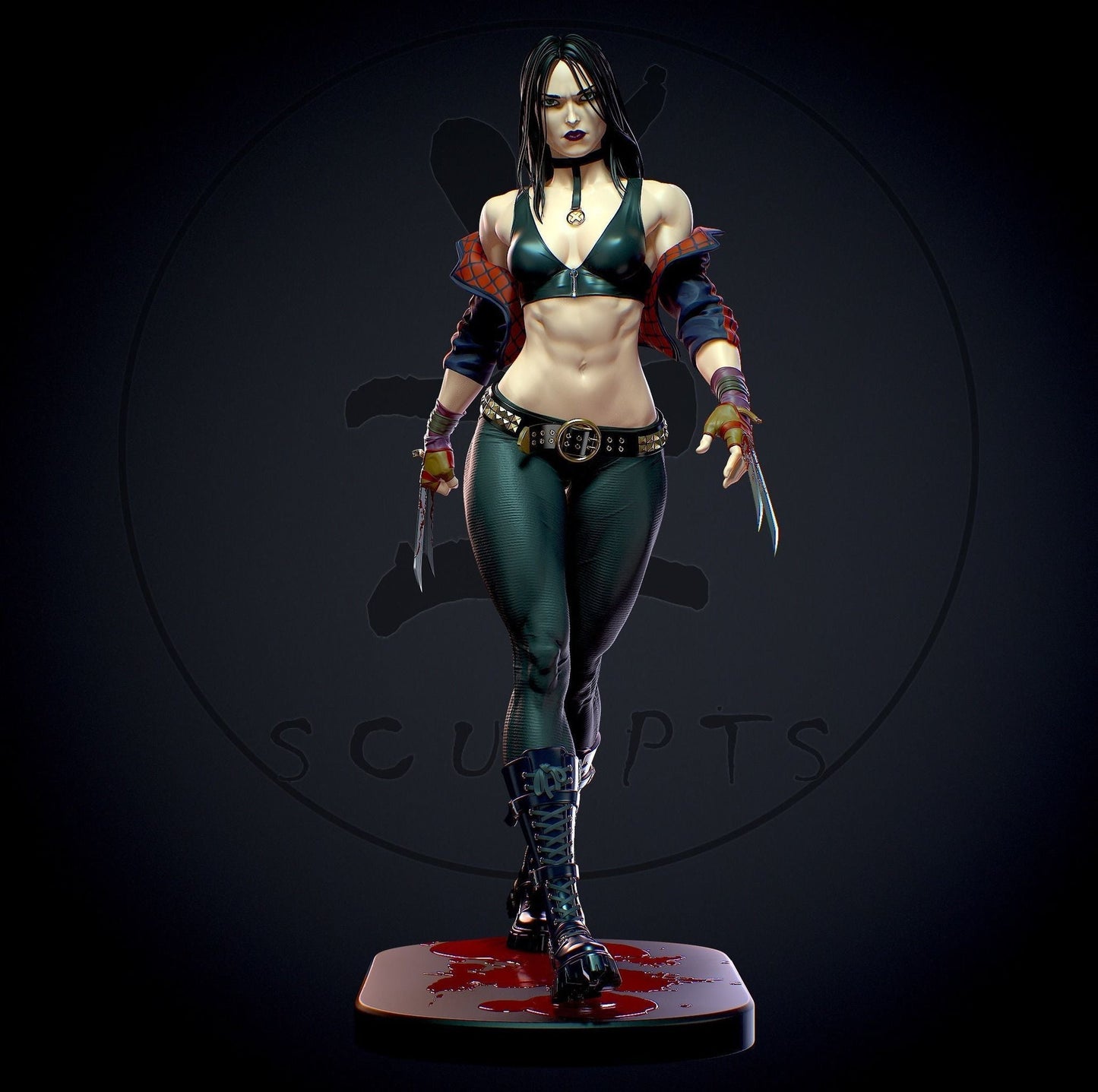 0982 X-23 NSFW - X-men (1260) - STL 3D Print Files