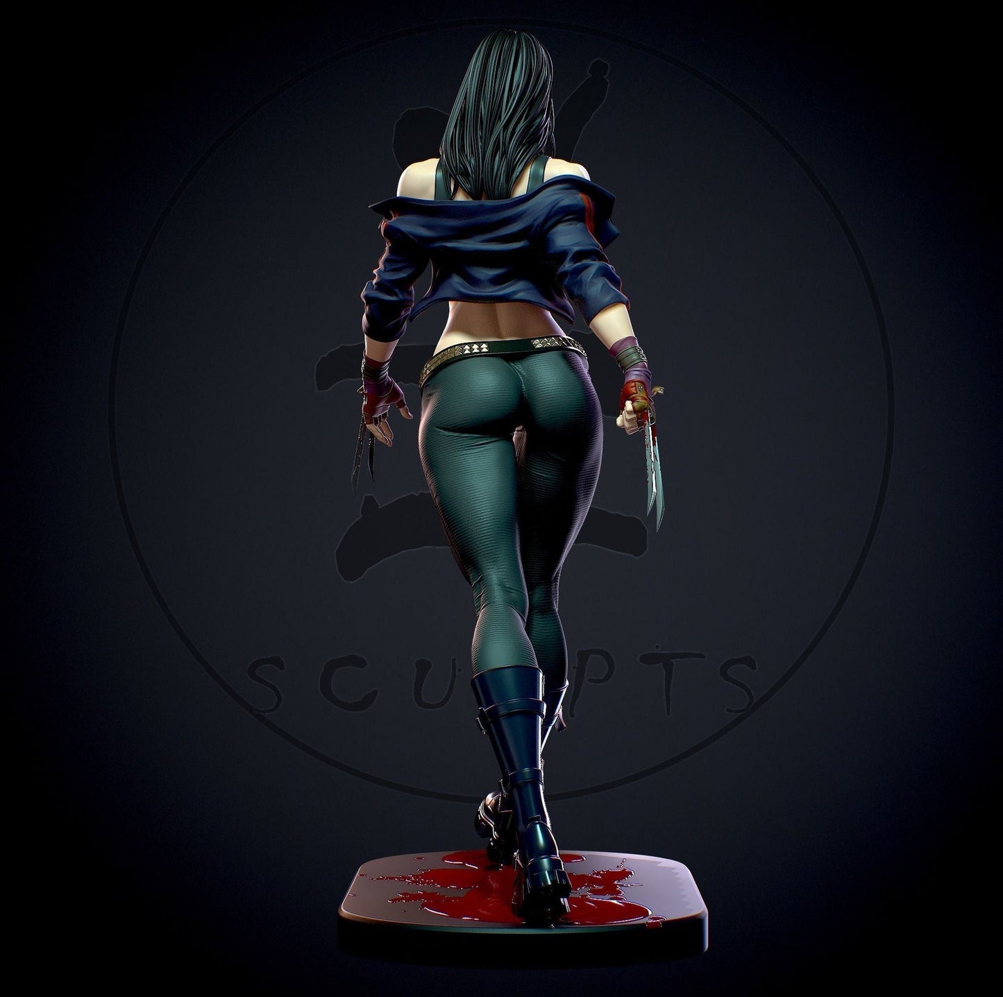 0982 X-23 NSFW - X-men (1260) - STL 3D Print Files
