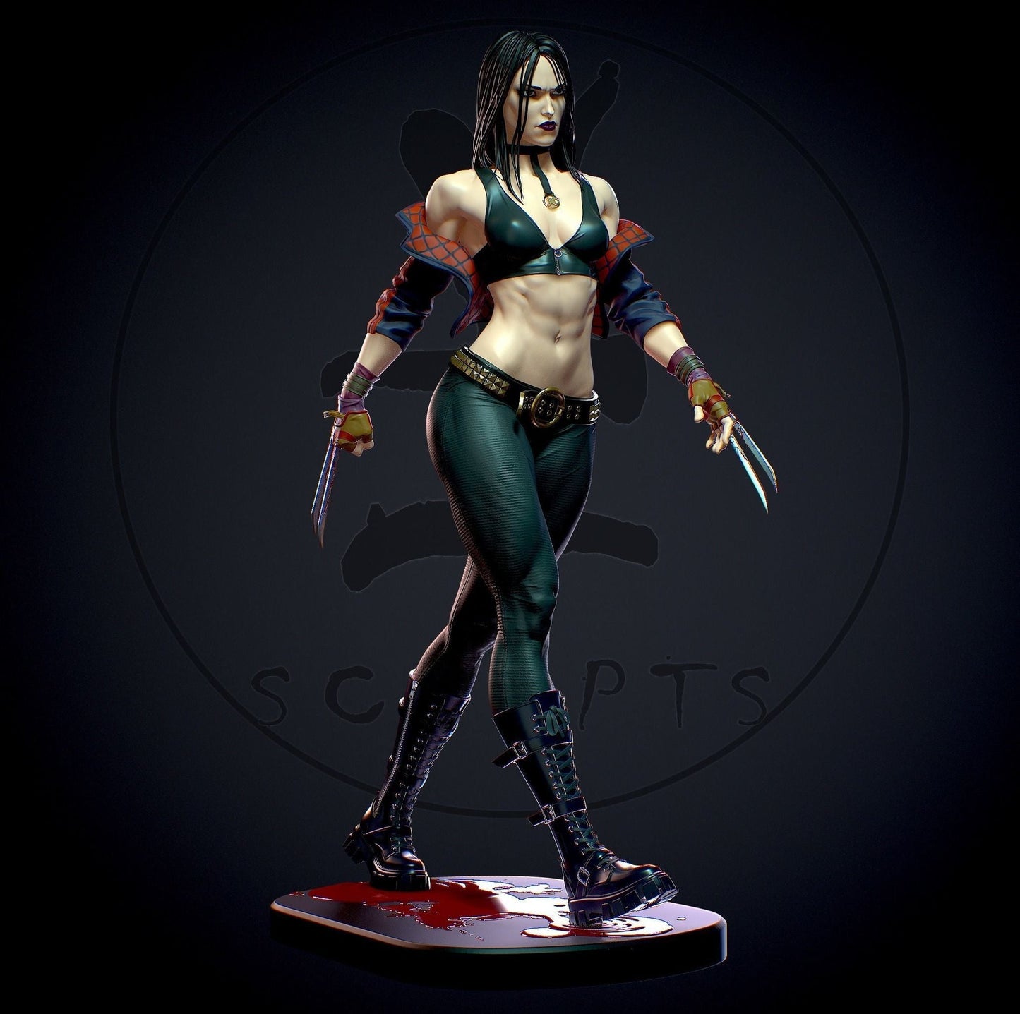 0982 X-23 NSFW - X-men (1260) - STL 3D Print Files