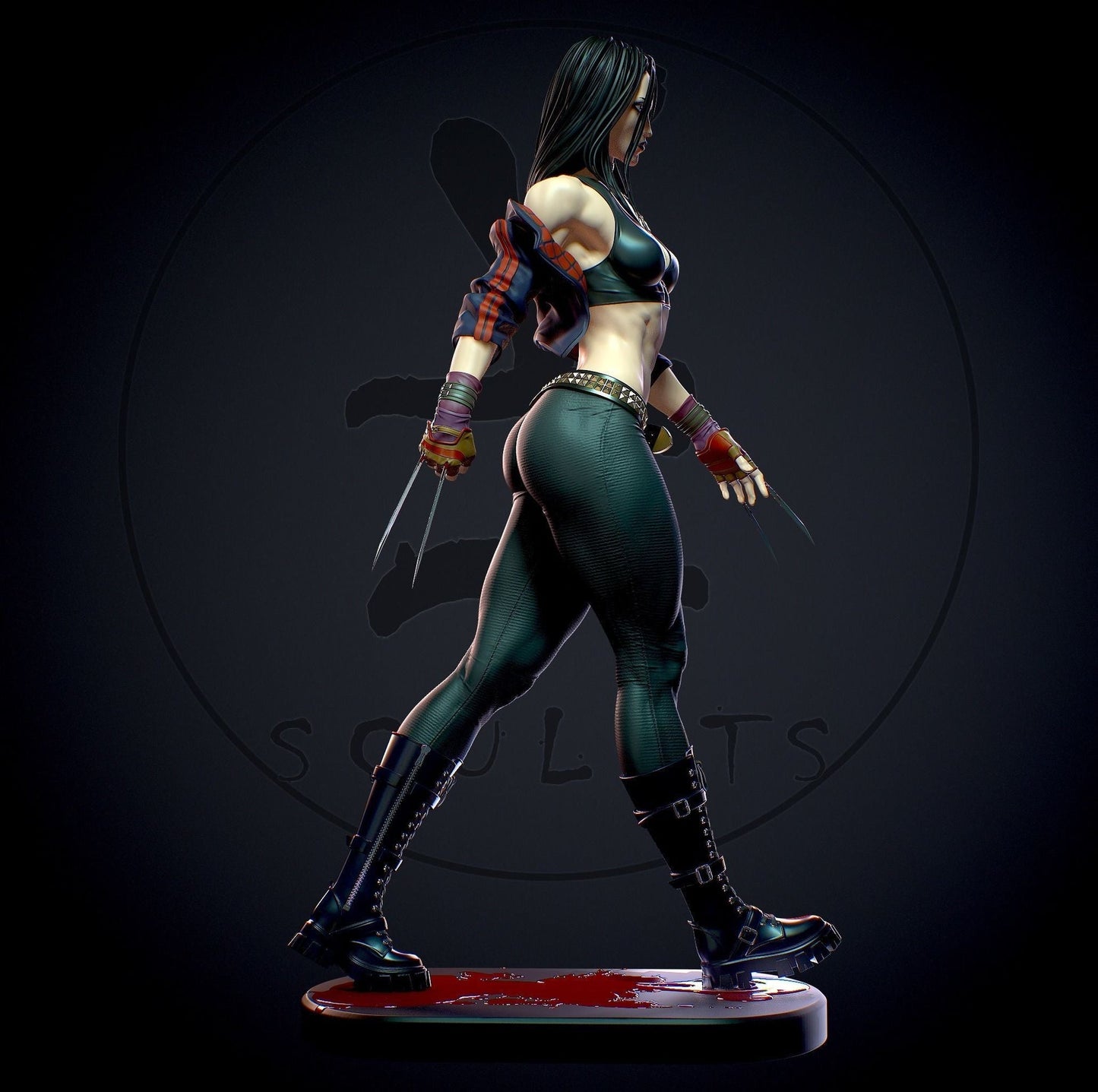0982 X-23 NSFW - X-men (1260) - STL 3D Print Files