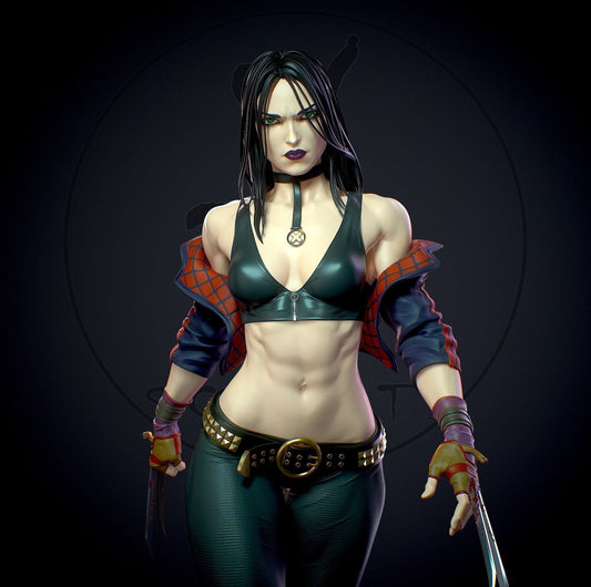 0982 X-23 NSFW - X-men (1260) - STL 3D Print Files