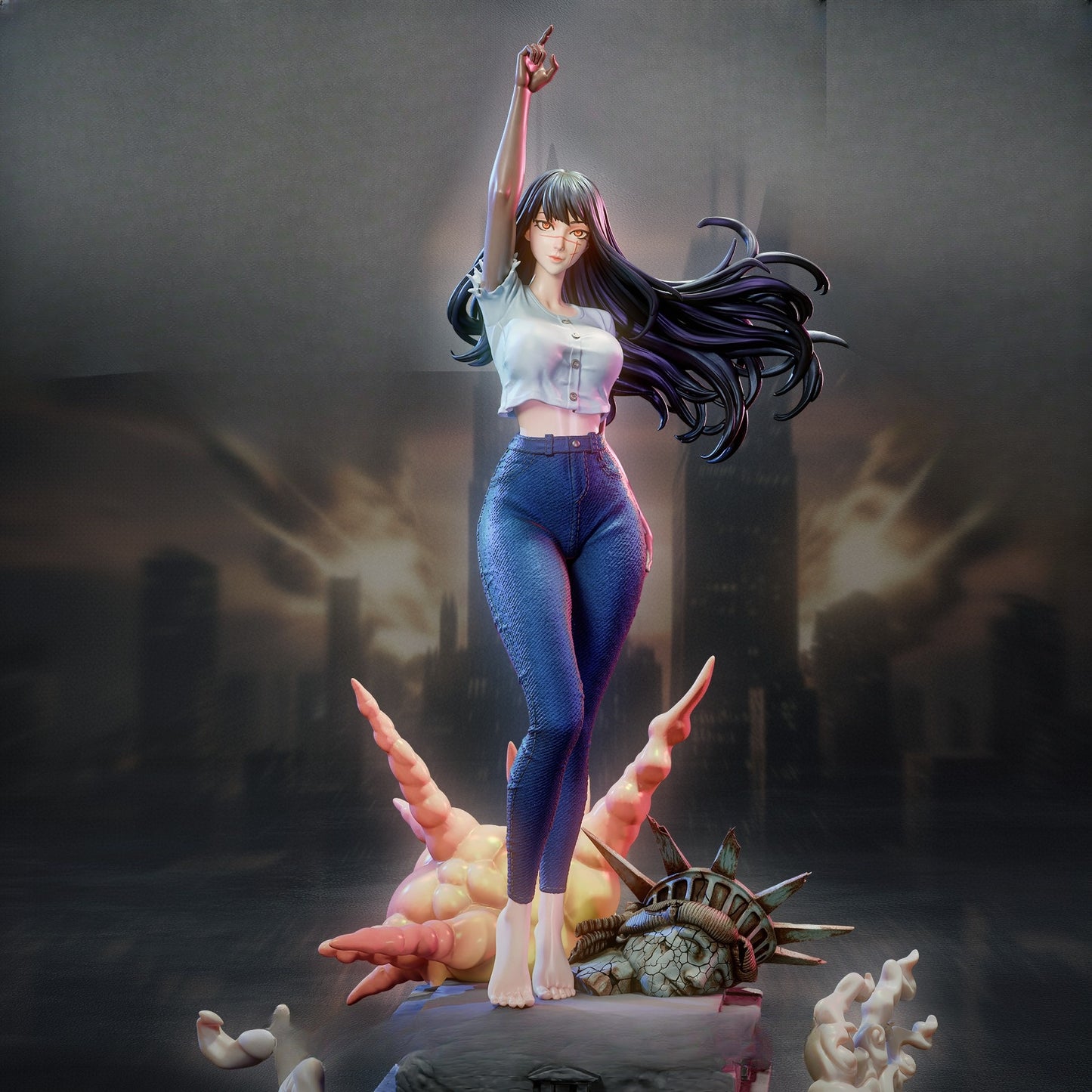 1314 Yoru_Chainsaw Man - STL 3D Print Files
