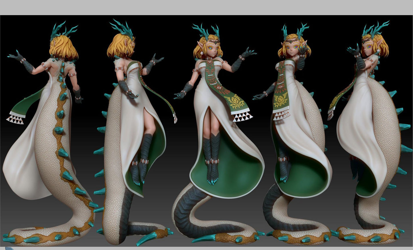 0300 Zelda_Dragon - STL 3D Print Files