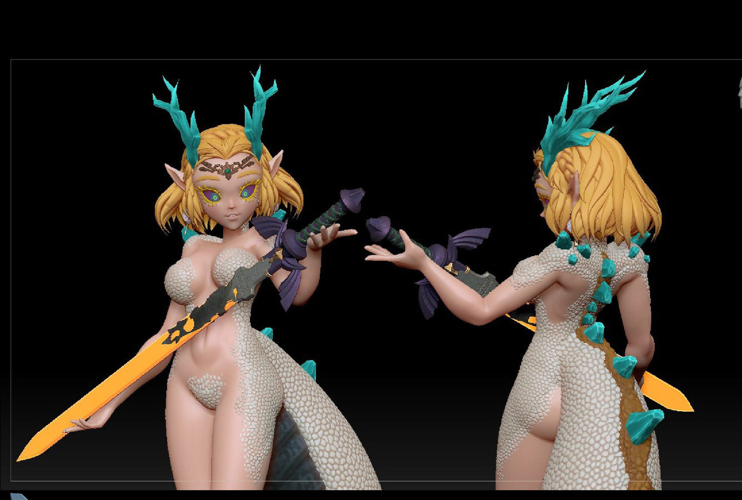 0300 Zelda_Dragon - STL 3D Print Files