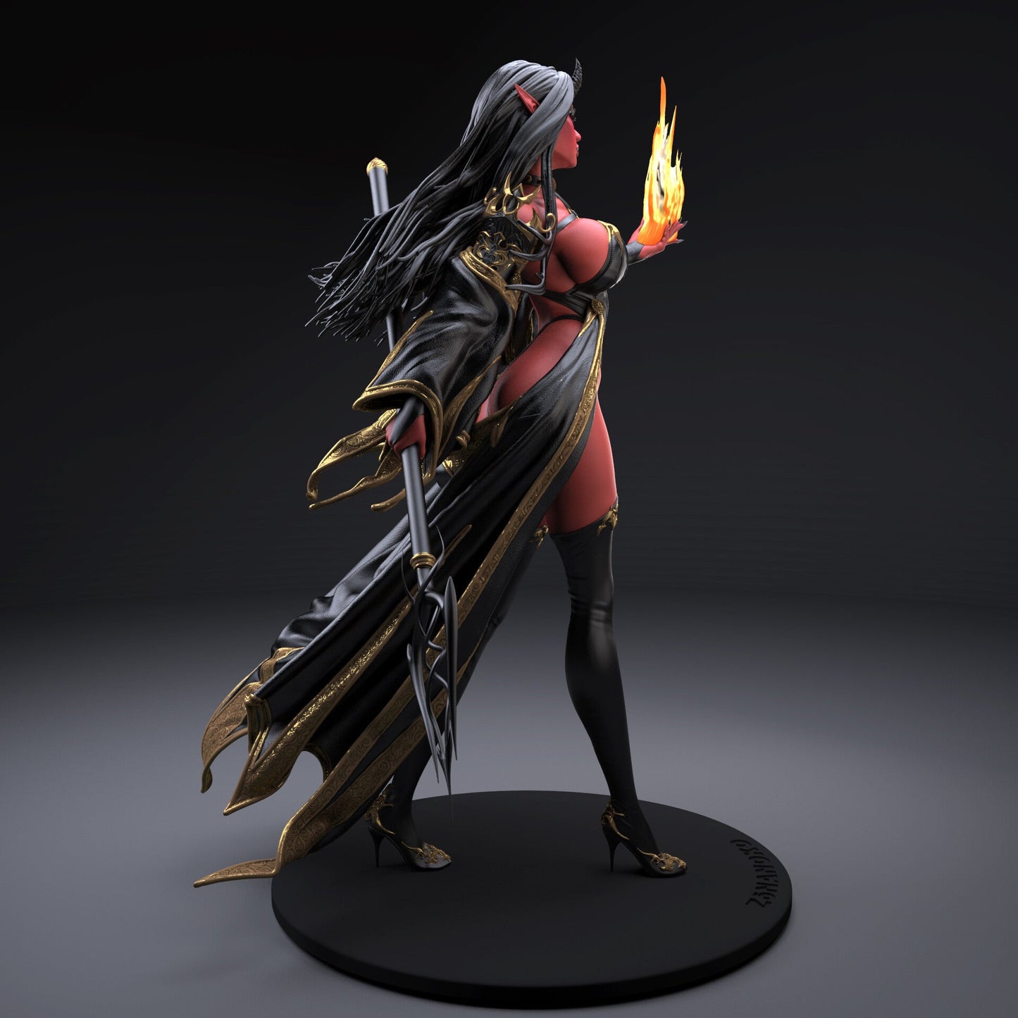 0732 Sexy Devil (1603) - STL 3D Print Files