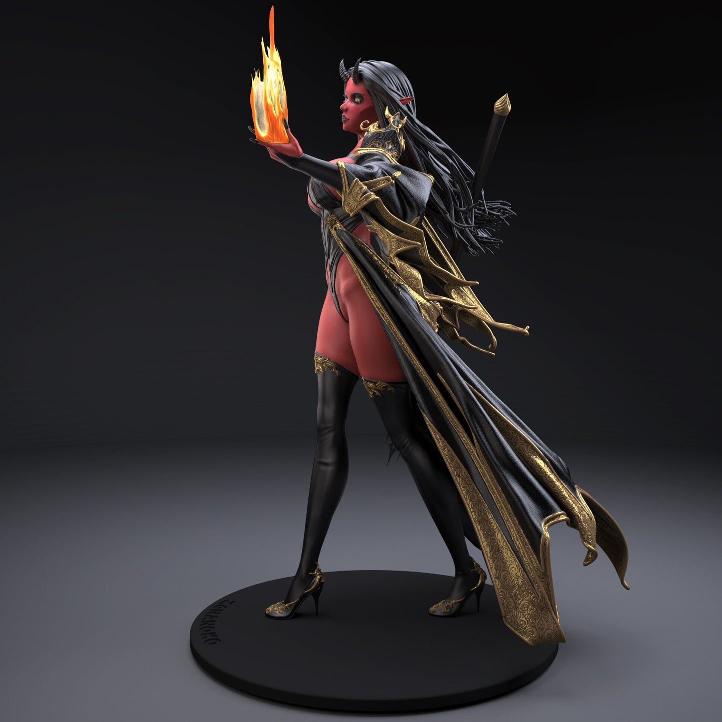 0732 Sexy Devil (1603) - STL 3D Print Files