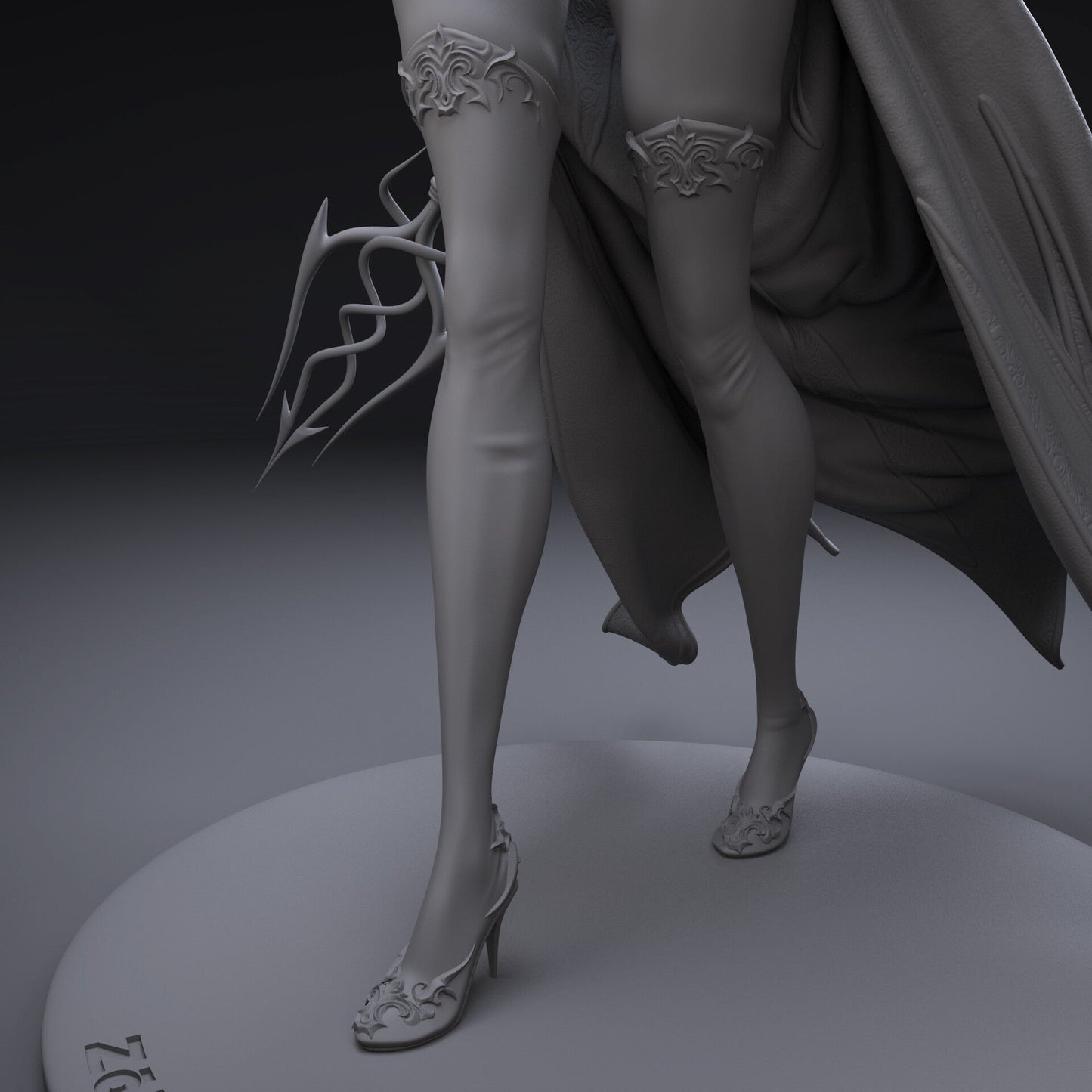 0732 Sexy Devil (1603) - STL 3D Print Files