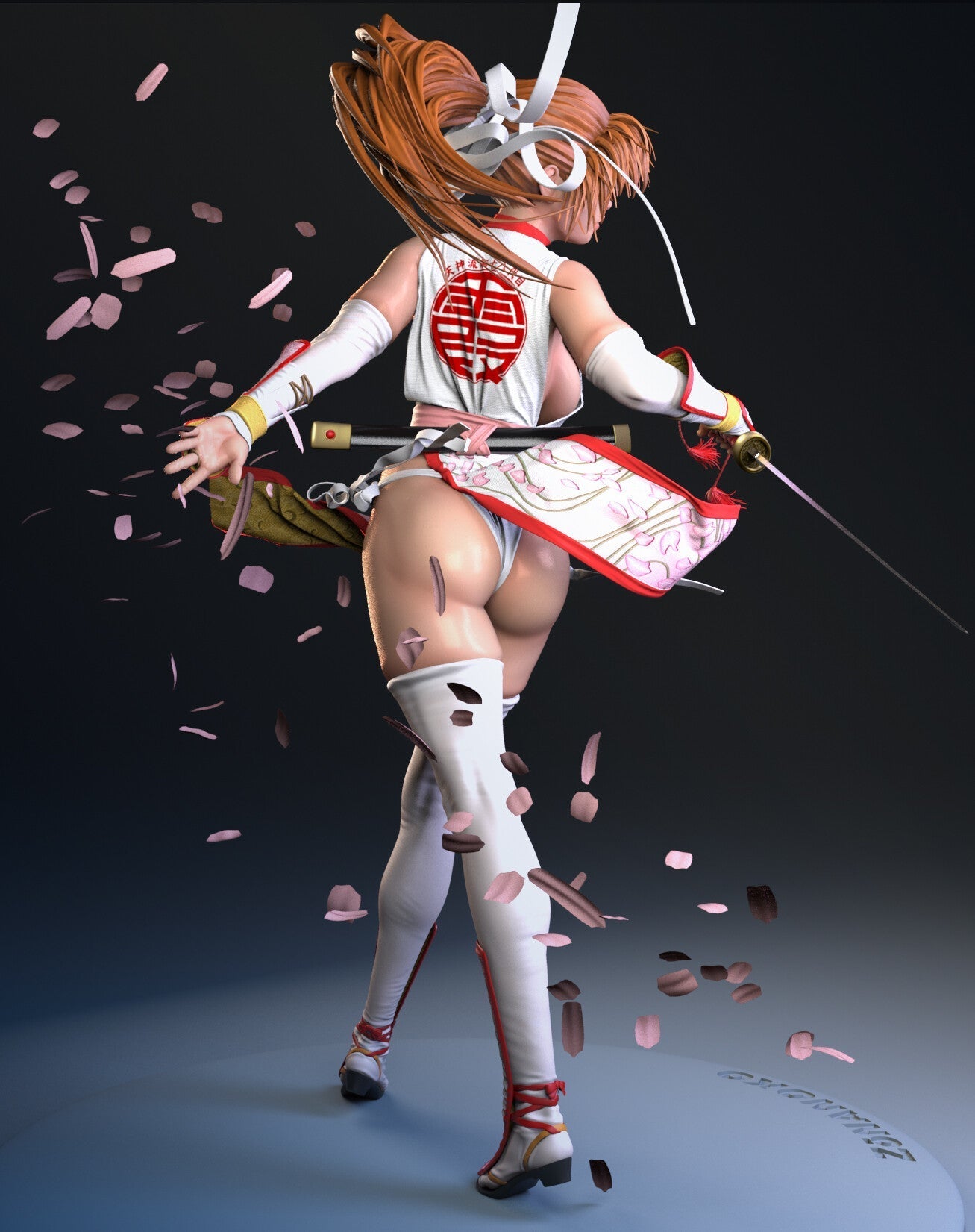0167 Kasumi - Dead or Alive (1602) - STL 3D Print File