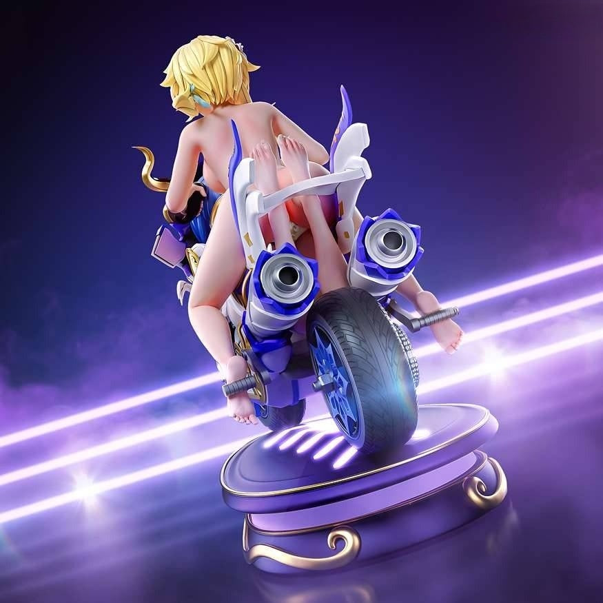 1044 Lumine Riding Girl NSFW - STL 3D Print Files